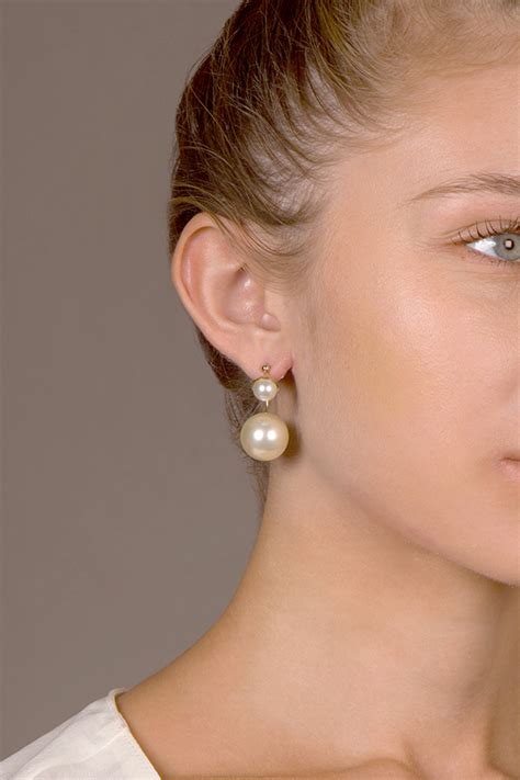 christian dior pearl earrings price.